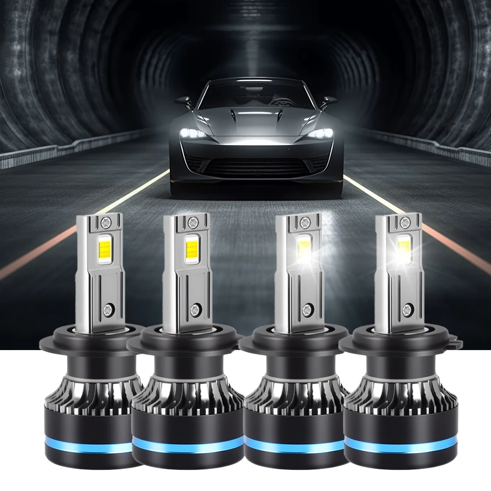 4PCS H7 Led Canbus Headlights 60000LM Super Bright 3570 CSP Turbo Lamps 6000k Car Light DC12V Headlamps
4PCS H7 Led Canbus Headlights 60000LM Super Bright 3570 CSP Turbo Lamps 6000k Car Light DC12V Headlamps
