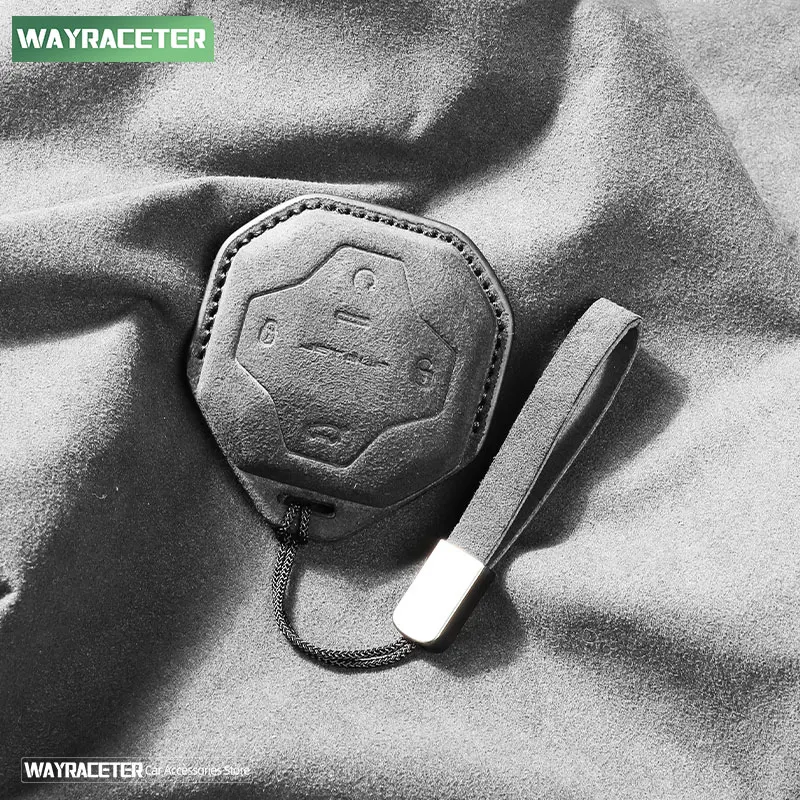 Made of Alcantara Car Key Case Cover Protection Shell Bag For Chery Jetour T2 2025 Traveller Off Road 4X4 2023 2024 Accessories
Made of Alcantara Car Key Case Cover Protection Shell Bag For Chery Jetour T2 2025 Traveller Off Road 4X4 2023 2024 Accessories
