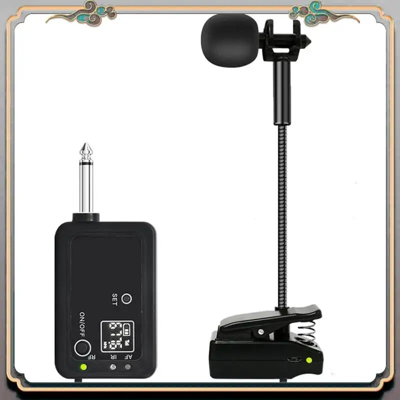 Durable Saxophone Professional Wireless Microphone UHF Gooseneck Voice Recording Live Show For Saxophone Trumpet Sax Horn Tuba
Durable Saxophone Professional Wireless Microphone UHF Gooseneck Voice Recording Live Show For Saxophone Trumpet Sax Horn Tuba