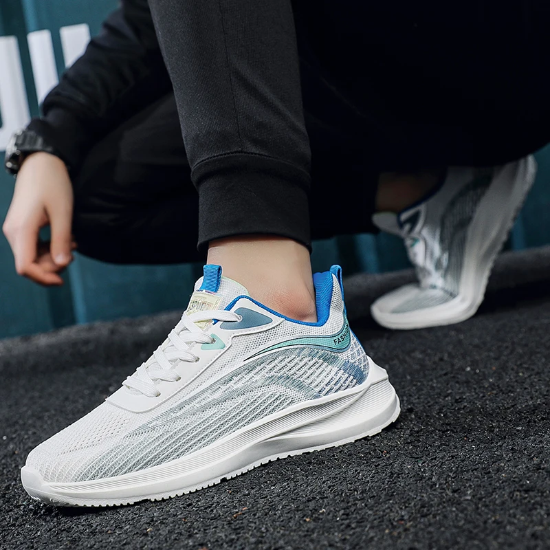 New Comfortable and Versatile Fei-woven Mesh Lace-up Plus-size Men's Multi-color Breathable and Lightweight Running Casual Shoes
New Comfortable and Versatile Fei-woven Mesh Lace-up Plus-size Men's Multi-color Breathable and Lightweight Running Casual Shoes
