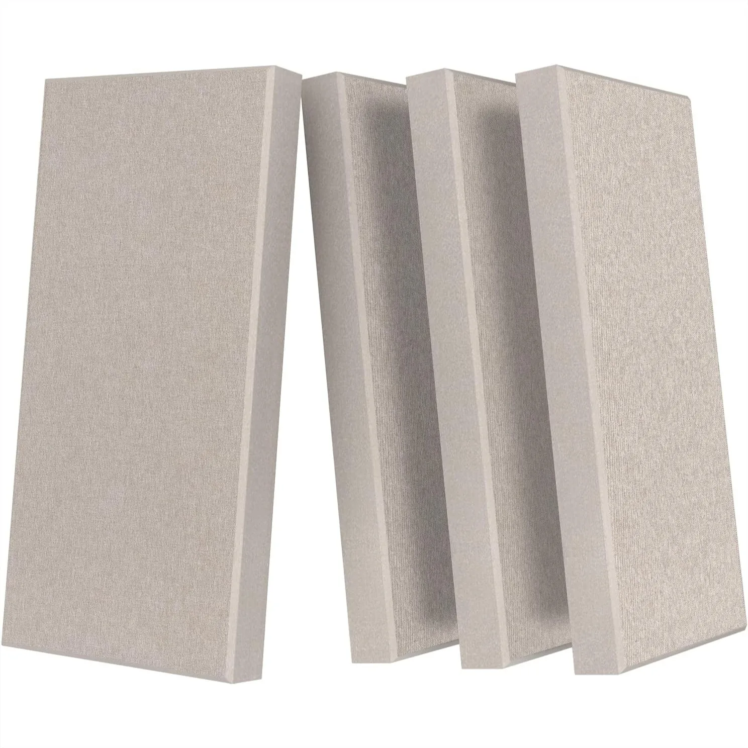 Acoustic Panels 2" Thick Fiberglass Soundproof with Hanging Brackets for Studios, Office, Home Theater - Linen
Acoustic Panels 2" Thick Fiberglass Soundproof with Hanging Brackets for Studios, Office, Home Theater - Linen