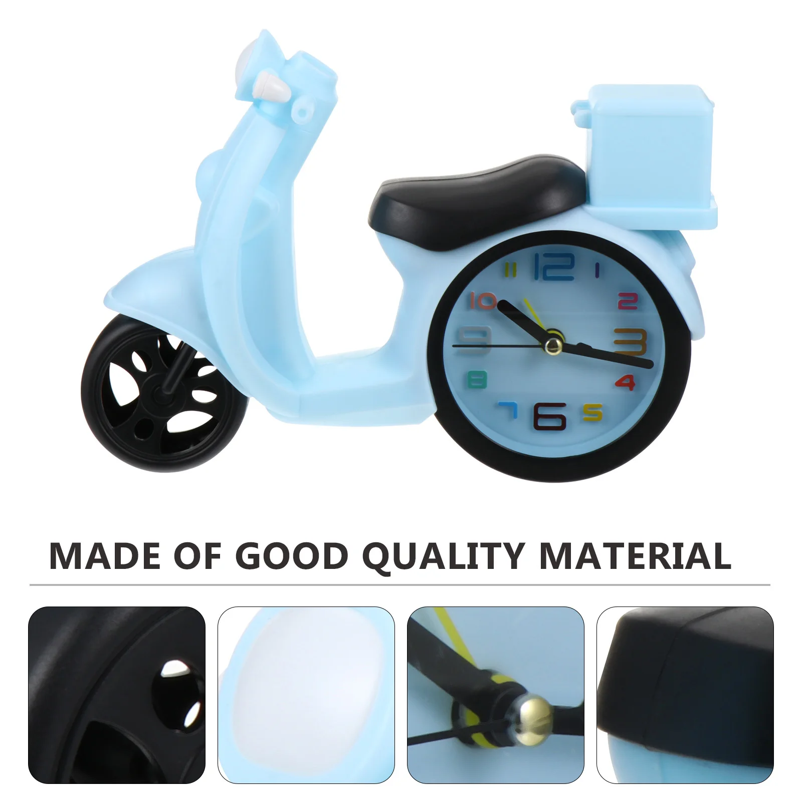 Motorbike Alarm Room Bedroom Decor Desktop Retro Table Birthday Gift Household Clock Decorative Clock 
Motorbike Alarm Room Bedroom Decor Desktop Retro Table Birthday Gift Household Clock Decorative Clock