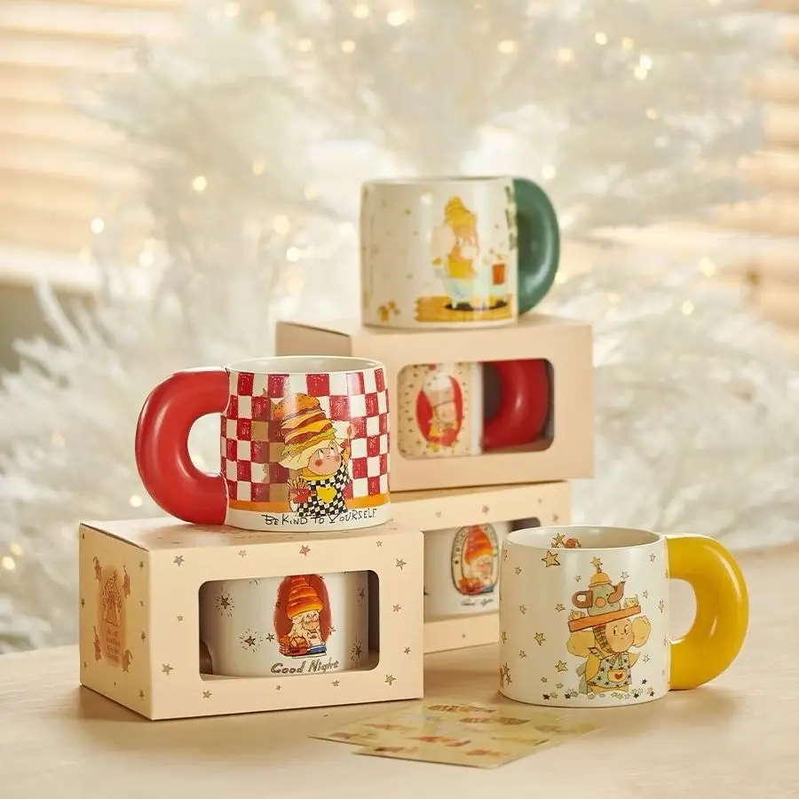 Кружка со звездой и людьми из мультфильма, чашка для молока, керамическая чашка, ретро завтрак, детская вода, посуда Dongtai, интернет-знаменитости
Кружка со звездой и людьми из мультфильма, чашка для молока, керамическая чашка, ретро завтрак, детская вода, посуда Dongtai, интернет-знаменитости
