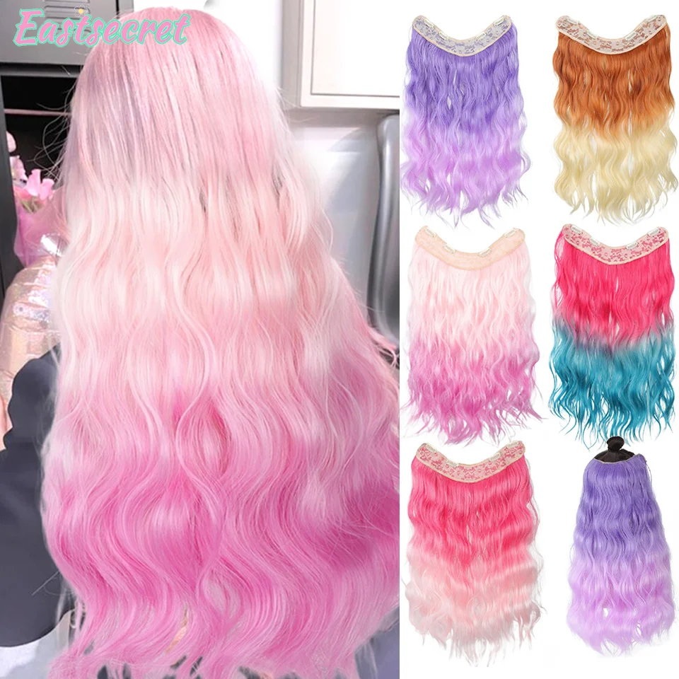 EAST Water Ripple Synthetic U-shaped One-piece Hair Extension Piece Wig 5 Clips Women's Hair Wig Piece Painting Dyeing in Paris
EAST Water Ripple Synthetic U-shaped One-piece Hair Extension Piece Wig 5 Clips Women's Hair Wig Piece Painting Dyeing in Paris
