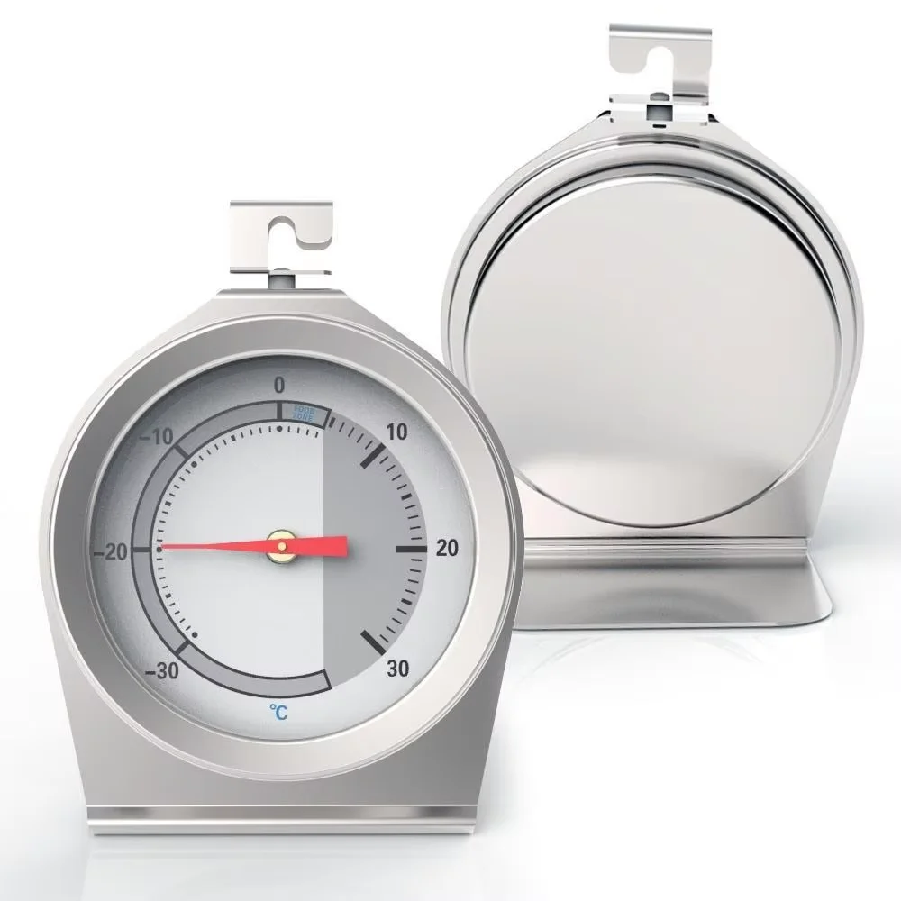 Stainless Steel Oven Thermometer50-300°C,Large Dial with 360° Rotatable Hanger&Stand,Kitchen BakingTool for Accurate Temperature
Stainless Steel Oven Thermometer50-300°C,Large Dial with 360° Rotatable Hanger&Stand,Kitchen BakingTool for Accurate Temperature