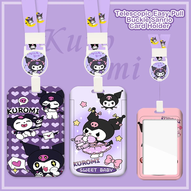 Фотография Sanrio, телефон с рисунком Hello Kitty Melody Kuromi, телескопический, легко вытягивающийся, с пряжкой, с отделением для карт, подвеска для еды
Фотография Sanrio, телефон с рисунком Hello Kitty Melody Kuromi, телескопический, легко вытягивающийся, с пряжкой, с отделением для карт, подвеска для еды