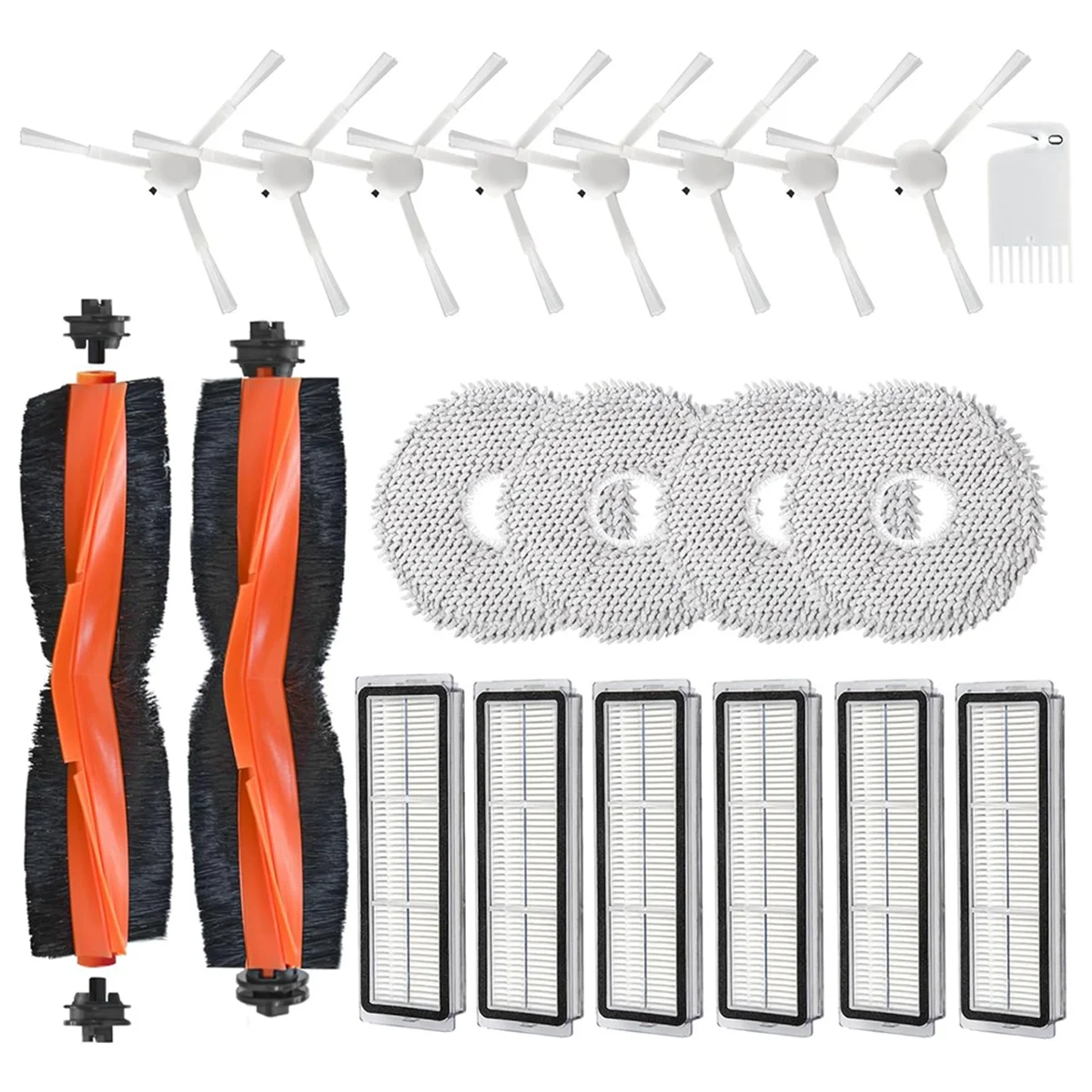 A13G-For L10S Ultra / L10 Ultra / X10+ Vacuum Cleaner Robot Main Side Brushes Mop Pads HEPA Filters Spare Parts
A13G-For L10S Ultra / L10 Ultra / X10+ Vacuum Cleaner Robot Main Side Brushes Mop Pads HEPA Filters Spare Parts