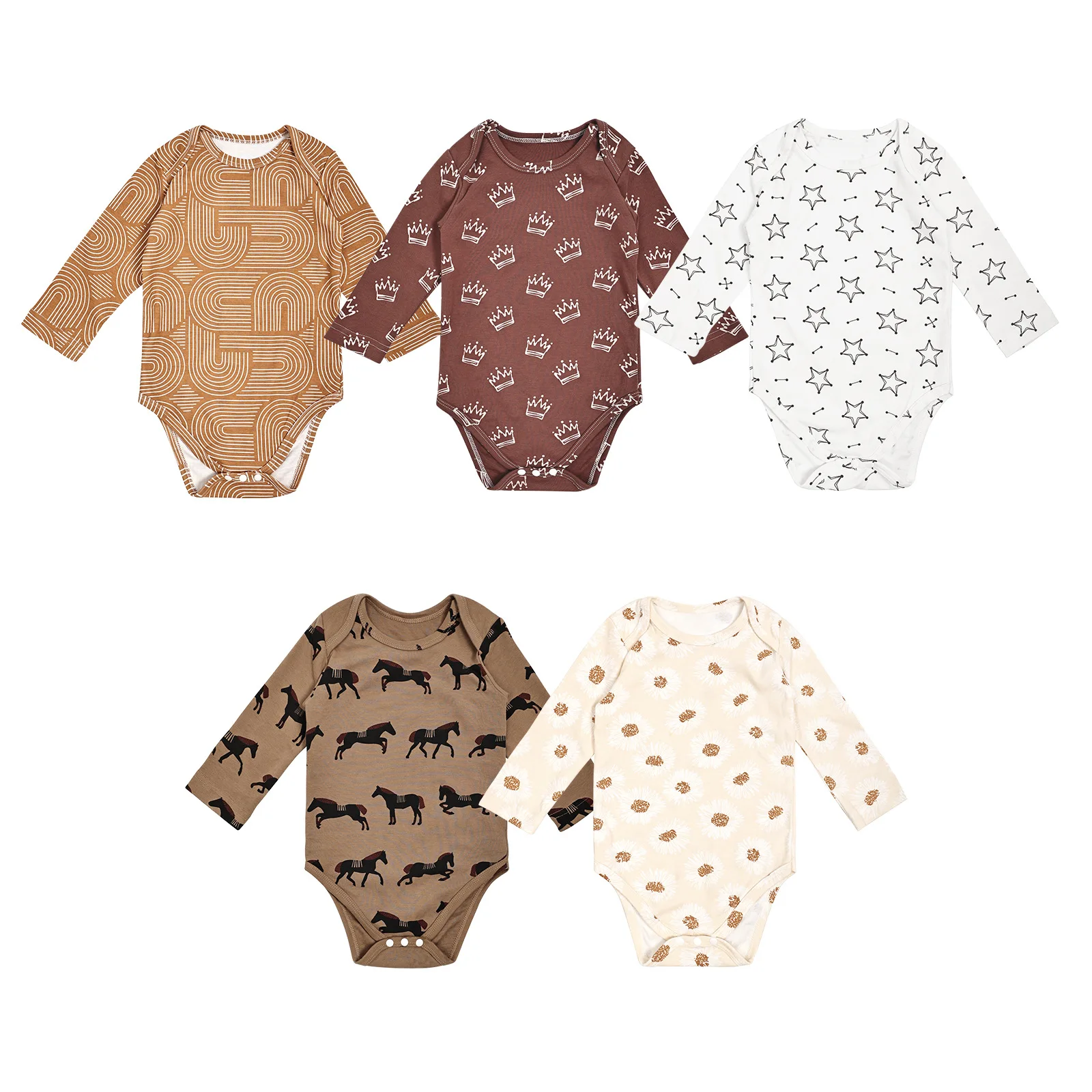 Class A combed cotton baby clothes autumn and winter baby one-piece newborn climbing clothes long-sleeved fart clothes
Class A combed cotton baby clothes autumn and winter baby one-piece newborn climbing clothes long-sleeved fart clothes
