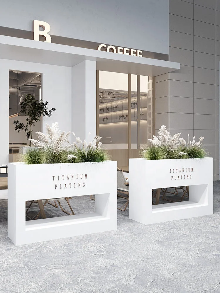 &Outdoor Iron Flower Box Commercial Street Flower Rack Partition Fence Groove Outdoor Furniture
&Outdoor Iron Flower Box Commercial Street Flower Rack Partition Fence Groove Outdoor Furniture