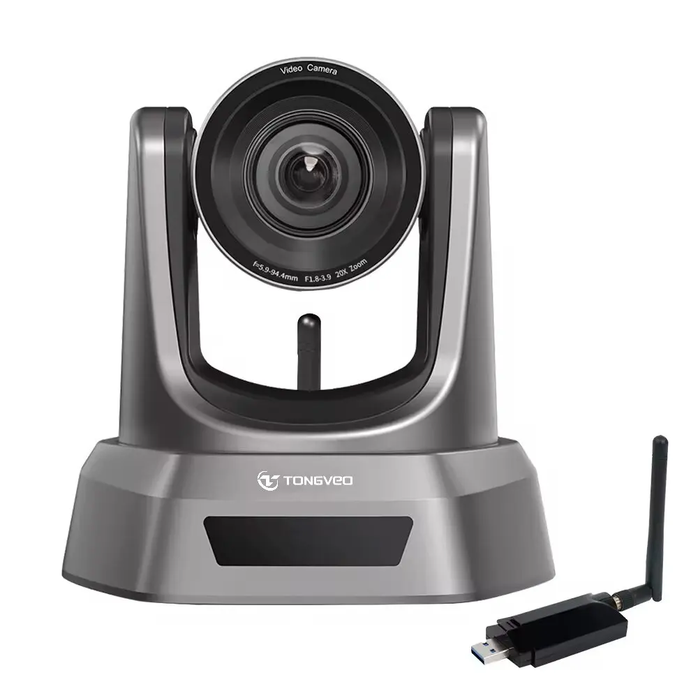 Wireless 20X Zoom 1080P 60FPS USB3.0 Church Live Streaming Video PTZ Conference Camera
Wireless 20X Zoom 1080P 60FPS USB3.0 Church Live Streaming Video PTZ Conference Camera