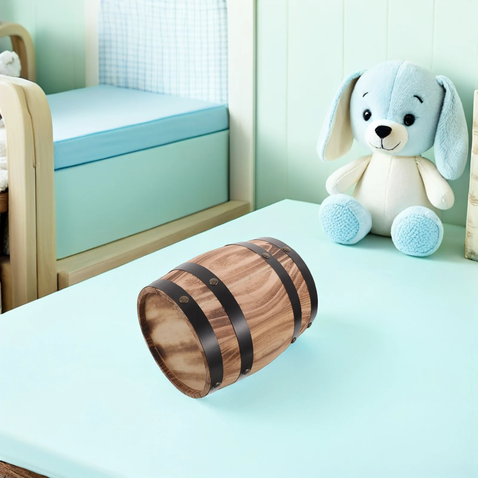 Large Rustic Oak Barrel Piggy Bank Wooden Money Box Vintage Decorative Coin Bank 's Saving Box Christmas Holiday Gift
Large Rustic Oak Barrel Piggy Bank Wooden Money Box Vintage Decorative Coin Bank 's Saving Box Christmas Holiday Gift