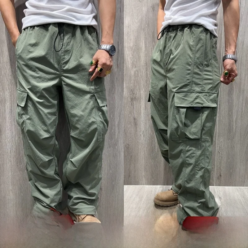 Men's High-End Elastic Breathable Loose Workwear Casual Pants Straight Leg Polyester Fiber Comfortable Autumn Winter Trousers
Men's High-End Elastic Breathable Loose Workwear Casual Pants Straight Leg Polyester Fiber Comfortable Autumn Winter Trousers