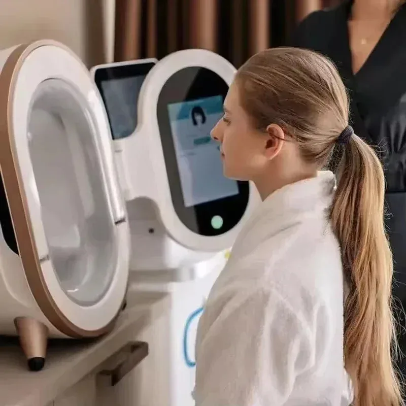 M9 Magic Mirror Max Skin Detection Equipment 12 Types of Skin Analysis Shooting Skin Analyzer Connected to WiFi Beauty Instrumen
M9 Magic Mirror Max Skin Detection Equipment 12 Types of Skin Analysis Shooting Skin Analyzer Connected to WiFi Beauty Instrumen