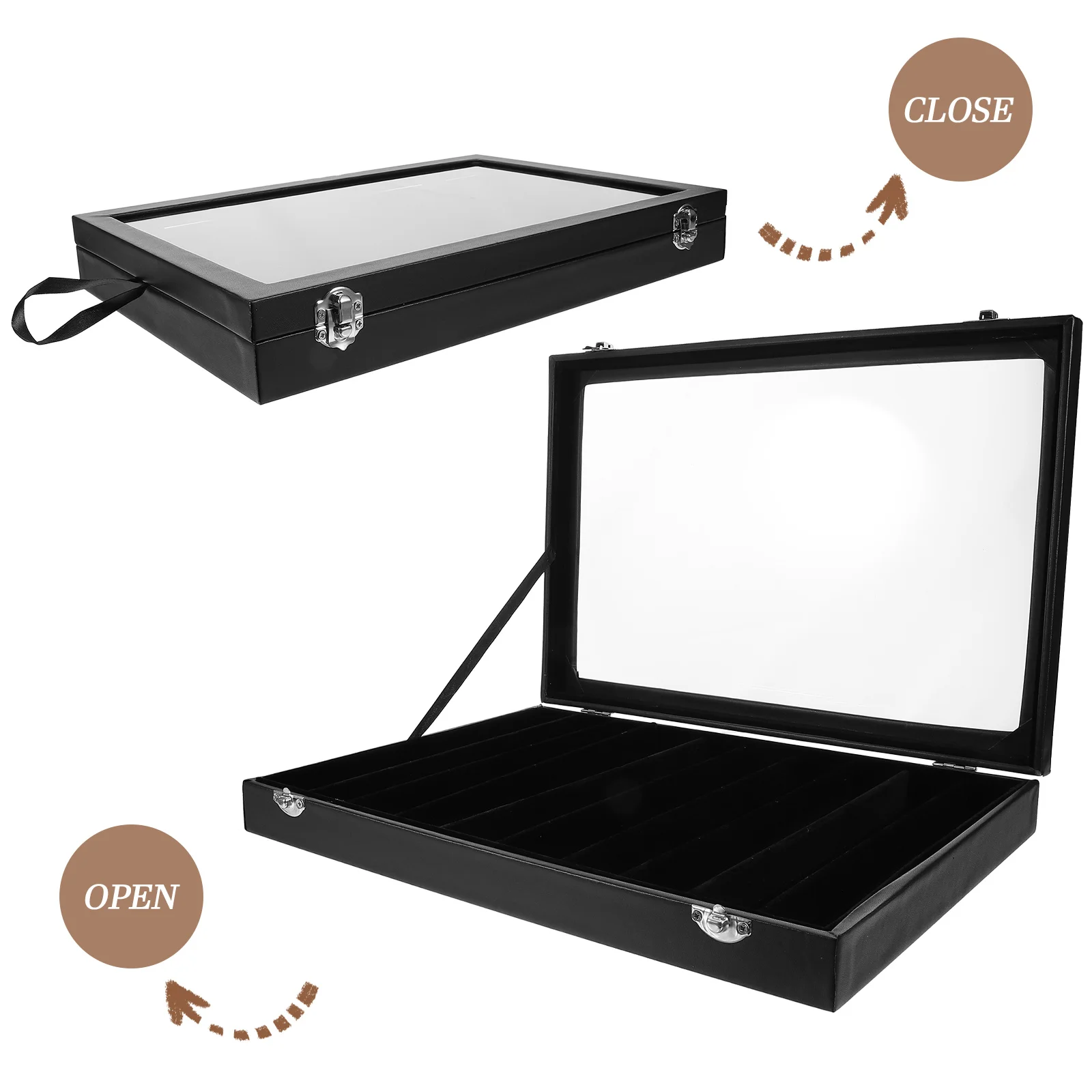 Jewelry Necklace Storage Box Display Stand Wedding Boxes Holder - Transparent Case Displays Folding
Jewelry Necklace Storage Box Display Stand Wedding Boxes Holder - Transparent Case Displays Folding