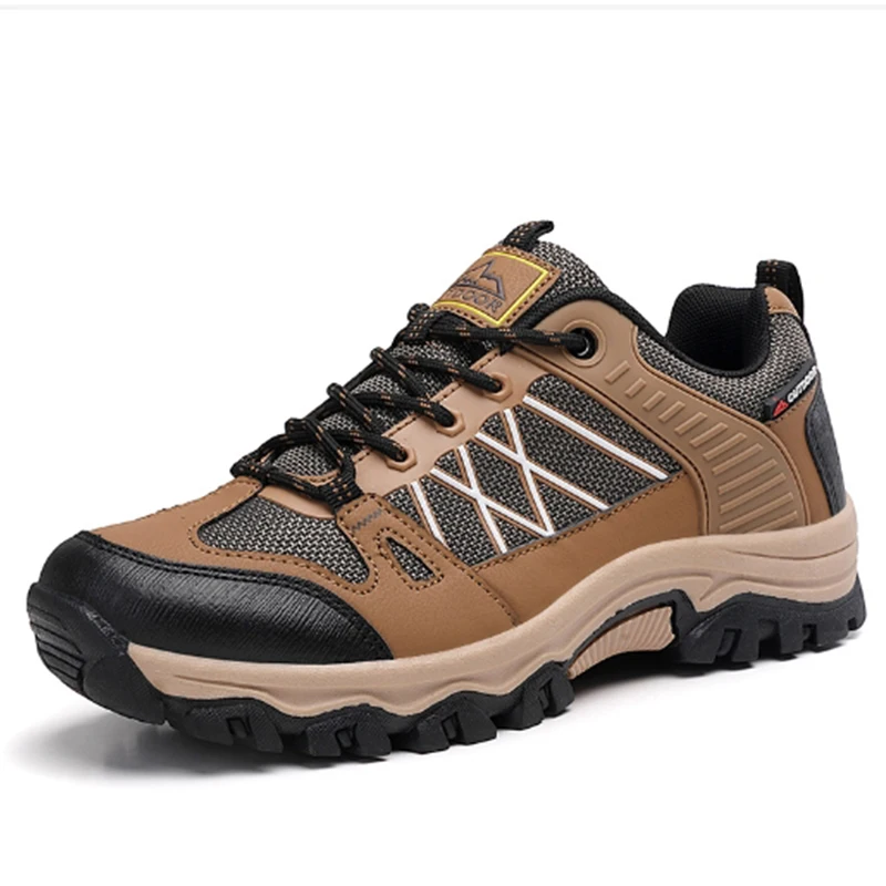2025High Quality Leather Hiking Shoes Durable Outdoor Sport Men Trekking Leather Shoes Lace-Up Climbing Hunting Sneakers
2025High Quality Leather Hiking Shoes Durable Outdoor Sport Men Trekking Leather Shoes Lace-Up Climbing Hunting Sneakers