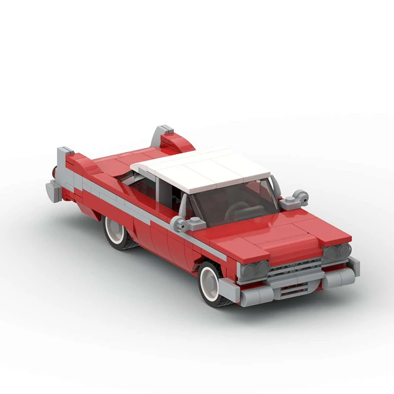 MOC Building Blocks 1958 Classic Fury Car Model DIY Assembly Bricks Set Toys For Boys
MOC Building Blocks 1958 Classic Fury Car Model DIY Assembly Bricks Set Toys For Boys