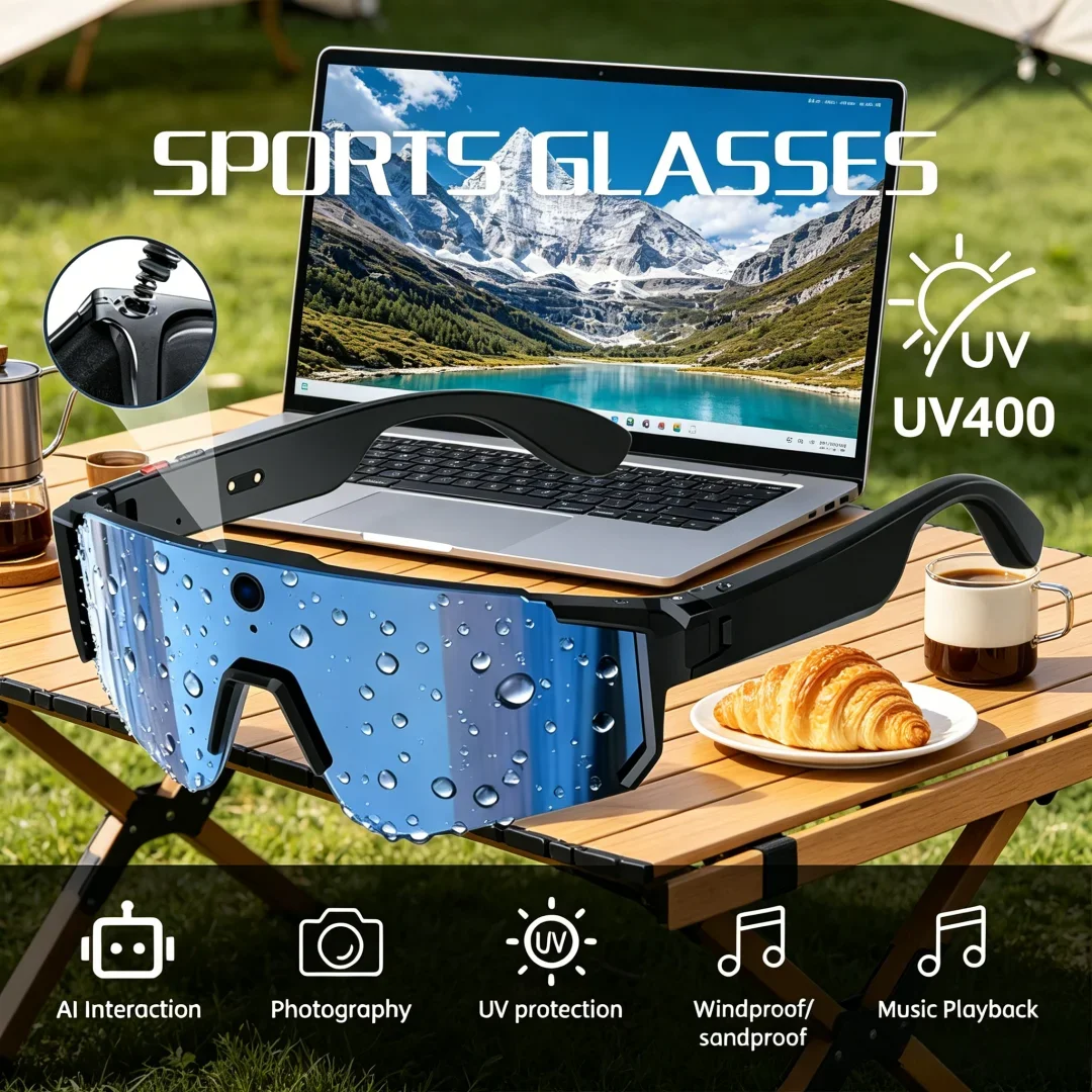 Grandeur AI Smart Glasses 4K Polarized Sunglasses Refined AI Smart HD 800W Camera Bluetooth Call Translation For Men Daily
Grandeur AI Smart Glasses 4K Polarized Sunglasses Refined AI Smart HD 800W Camera Bluetooth Call Translation For Men Daily