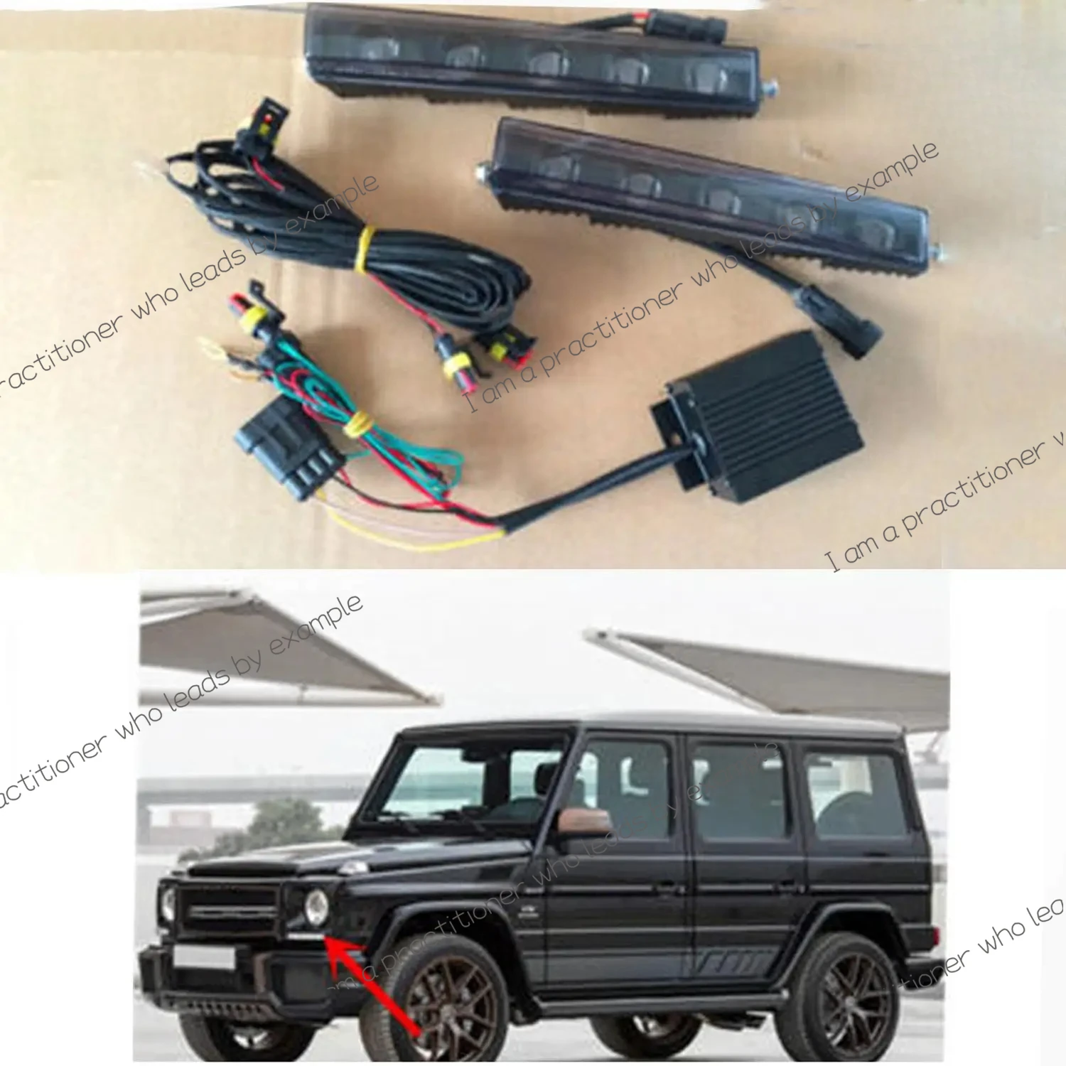 2 шт. W463 светодиодные дневные ходовые огни DRL для Mercedes Benz G-Class G500 G550 G63 G65 AMG, обновленная передняя противотуманная фара, черный комплект
2 шт. W463 светодиодные дневные ходовые огни DRL для Mercedes Benz G-Class G500 G550 G63 G65 AMG, обновленная передняя противотуманная фара, черный комплект