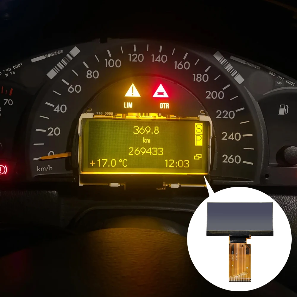 ЖК-дисплей приборной панели, ЖК-дисплей для Mercedes-Benz W203 C Class/W463 G class, кластер приборной панели, ремонт приборной панели
ЖК-дисплей приборной панели, ЖК-дисплей для Mercedes-Benz W203 C Class/W463 G class, кластер приборной панели, ремонт приборной панели