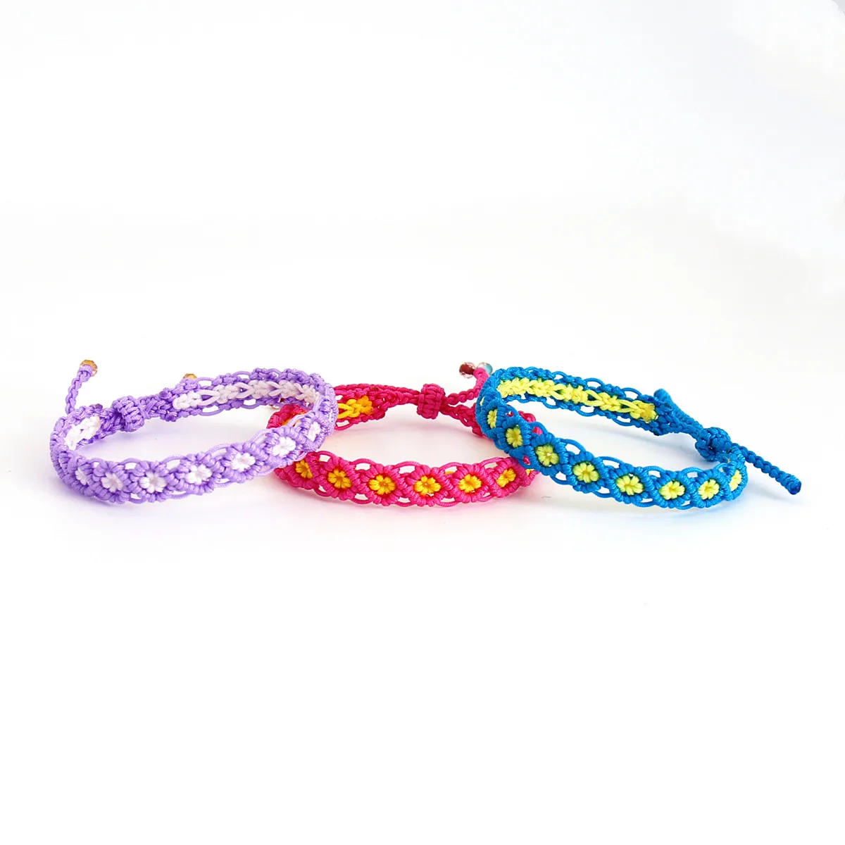 New Bracelet Adjustable Hand-Braided Rope Student Girl Birthday Gift Pink Blue Purple Bracelet Can Be Customized
New Bracelet Adjustable Hand-Braided Rope Student Girl Birthday Gift Pink Blue Purple Bracelet Can Be Customized