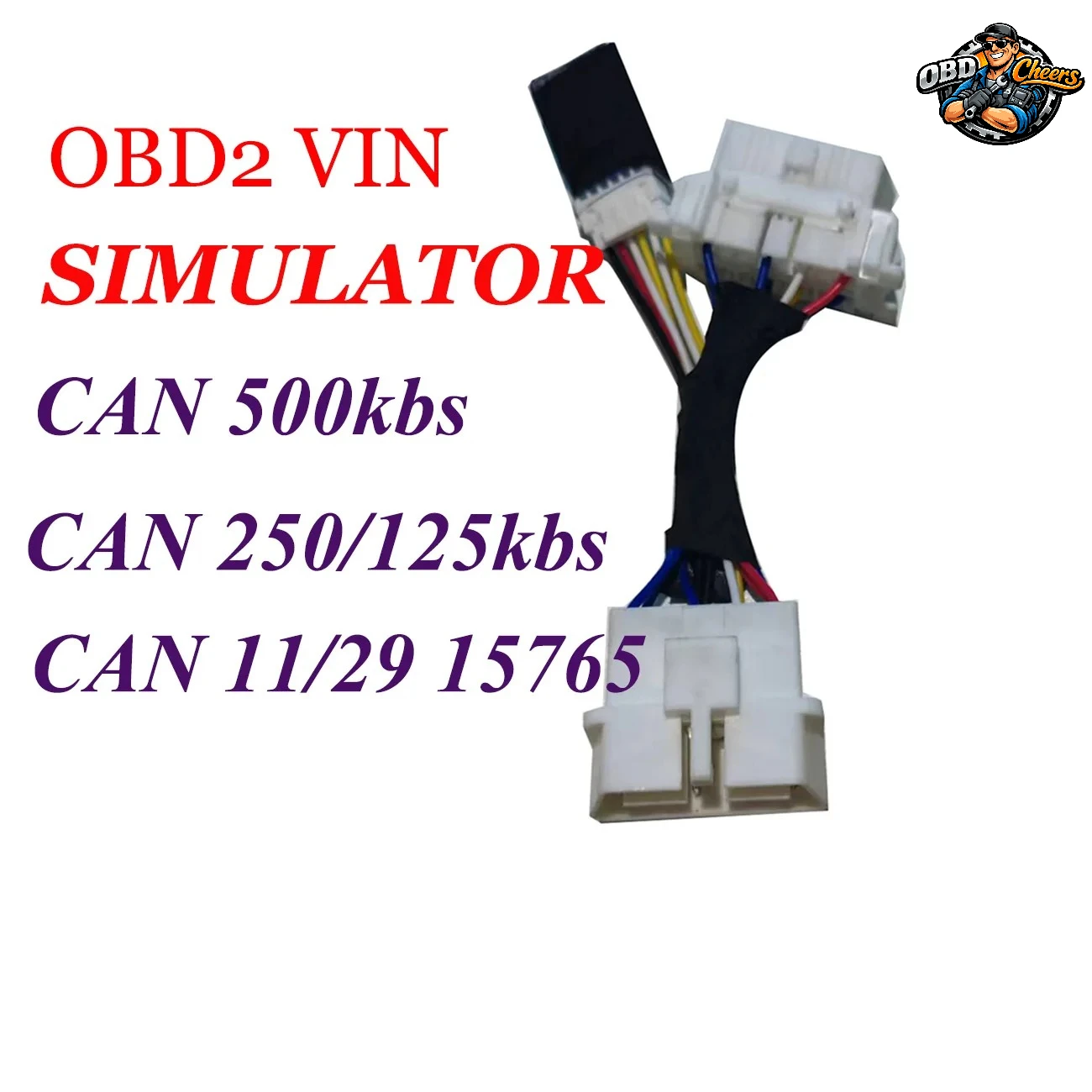 OBD VIN Emulatior Module US EU OBD2 Simulator CAN 500KBS-2MB OBD Frame Number Bypass Correction Tool
OBD VIN Emulatior Module US EU OBD2 Simulator CAN 500KBS-2MB OBD Frame Number Bypass Correction Tool