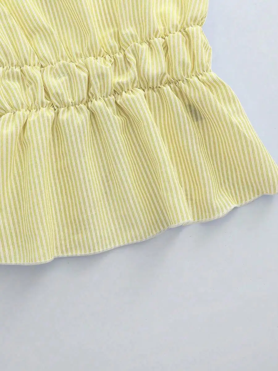 Striped Halter Backless Shorts Set Sexy Summer Vacation Outfit
Striped Halter Backless Shorts Set Sexy Summer Vacation Outfit
