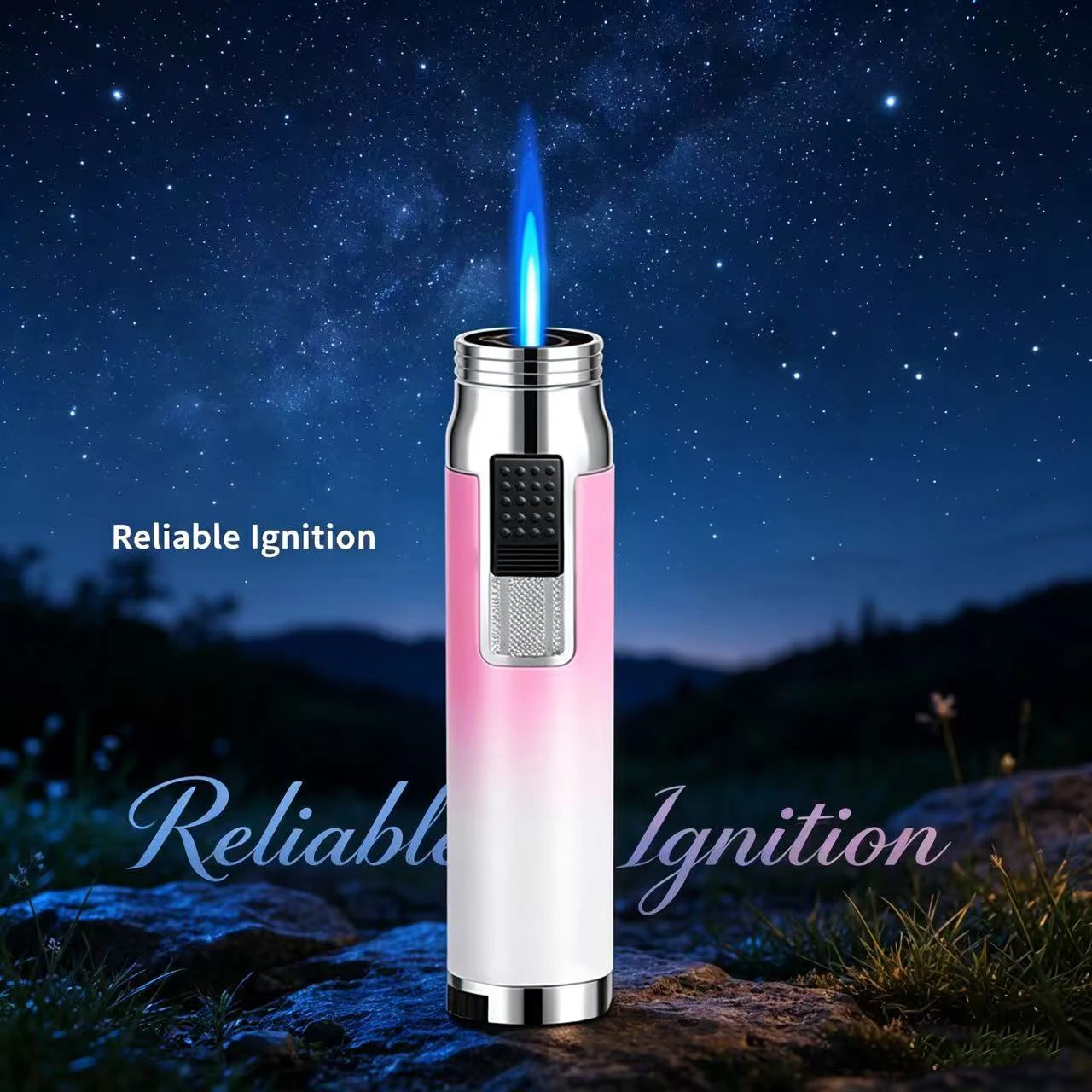 Pen-style compact and slender pressurized windproof lighter manufacturer direct sales high-quality straight-flow lighter
Pen-style compact and slender pressurized windproof lighter manufacturer direct sales high-quality straight-flow lighter