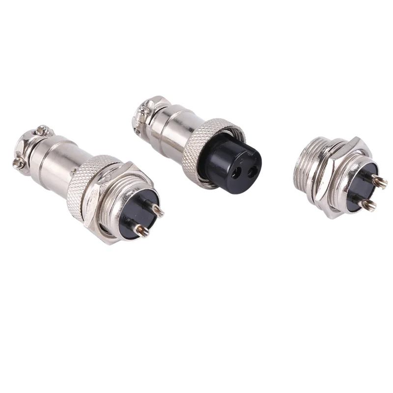 Универсальные вилки авиационных разъемов 16 мм для монтажа на панели, 2 контакта, 10 шт.
Универсальные вилки авиационных разъемов 16 мм для монтажа на панели, 2 контакта, 10 шт.