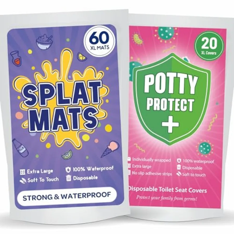 Disposable Splat Mats and Toilet Seat Covers
Disposable Splat Mats and Toilet Seat Covers