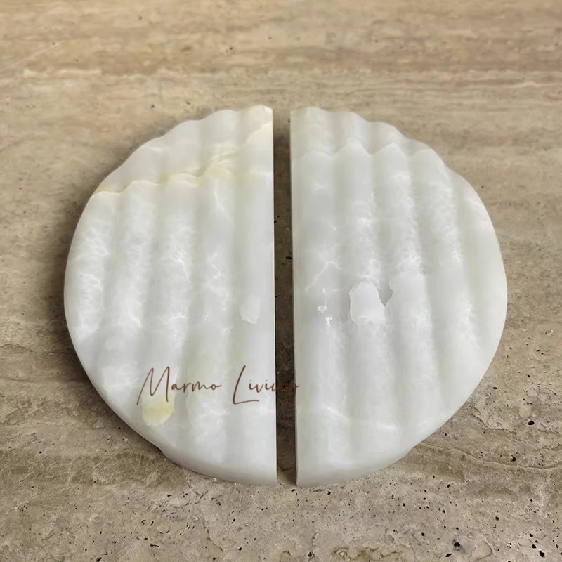 French Style Drawer Wardrobe Door Natural Marble Handle High-end Villa Creative Large-family Home Decoration Handle
French Style Drawer Wardrobe Door Natural Marble Handle High-end Villa Creative Large-family Home Decoration Handle