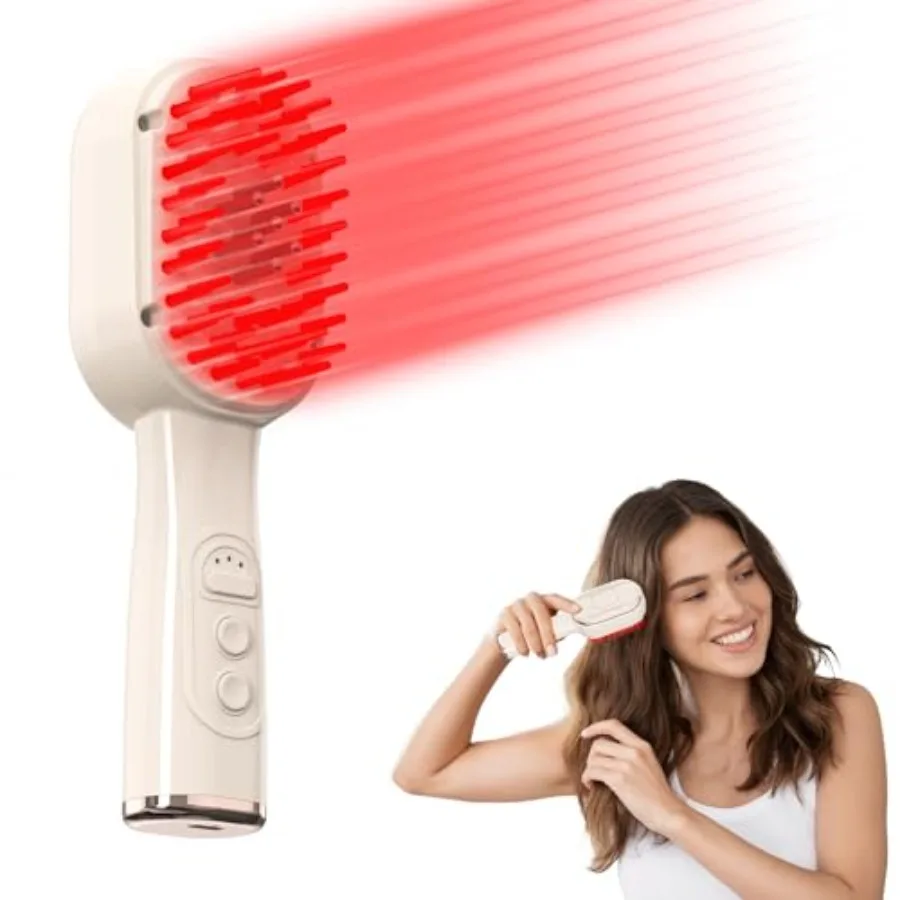 Laser Therapy Hair Growth Comb Red Light Therapy for Hair Growth Electric Scalp Massager for Healthier Hair
Laser Therapy Hair Growth Comb Red Light Therapy for Hair Growth Electric Scalp Massager for Healthier Hair
