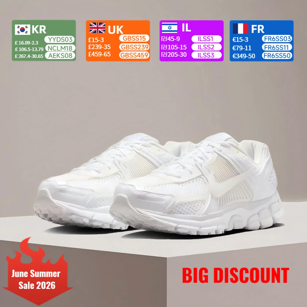 Nike VOMERO Women's Anti-Slip, Durable, Cushioned, Stylish, Versatile Multi-Functional Sneakers IB4397-100
Nike VOMERO Women's Anti-Slip, Durable, Cushioned, Stylish, Versatile Multi-Functional Sneakers IB4397-100