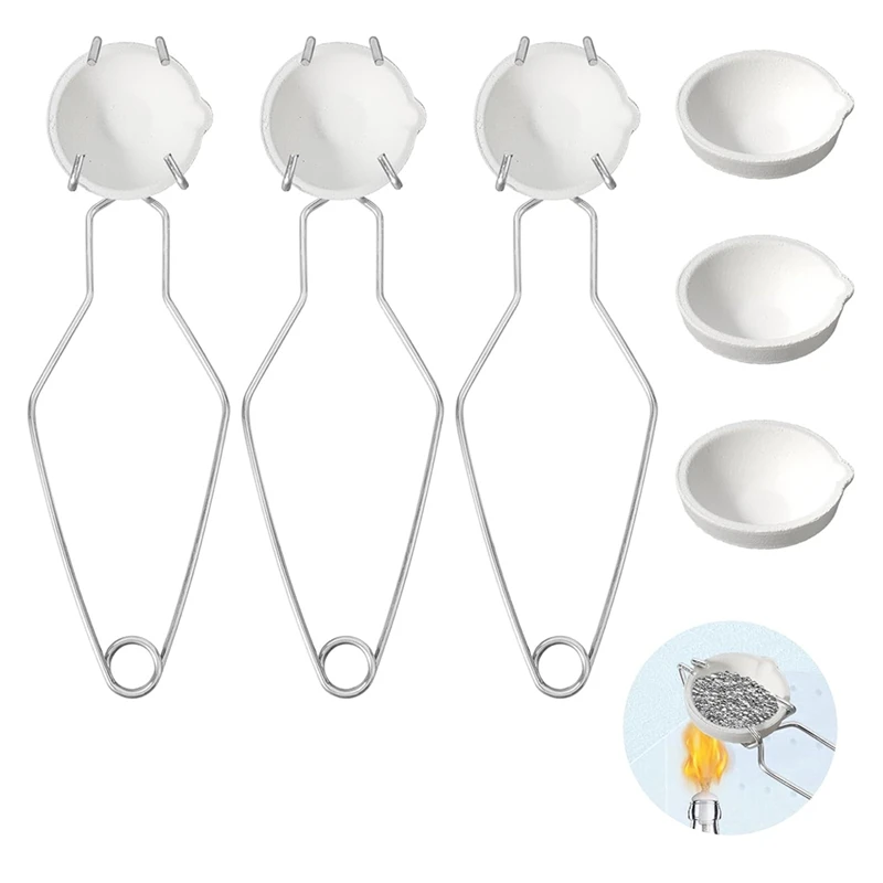 9-Piece Molten Metal Kit, 6 Ceramic Quartz Crucifixes, 3 Whip Clamp Handles, Crucifix Clamp, Metal Melting Kit
9-Piece Molten Metal Kit, 6 Ceramic Quartz Crucifixes, 3 Whip Clamp Handles, Crucifix Clamp, Metal Melting Kit