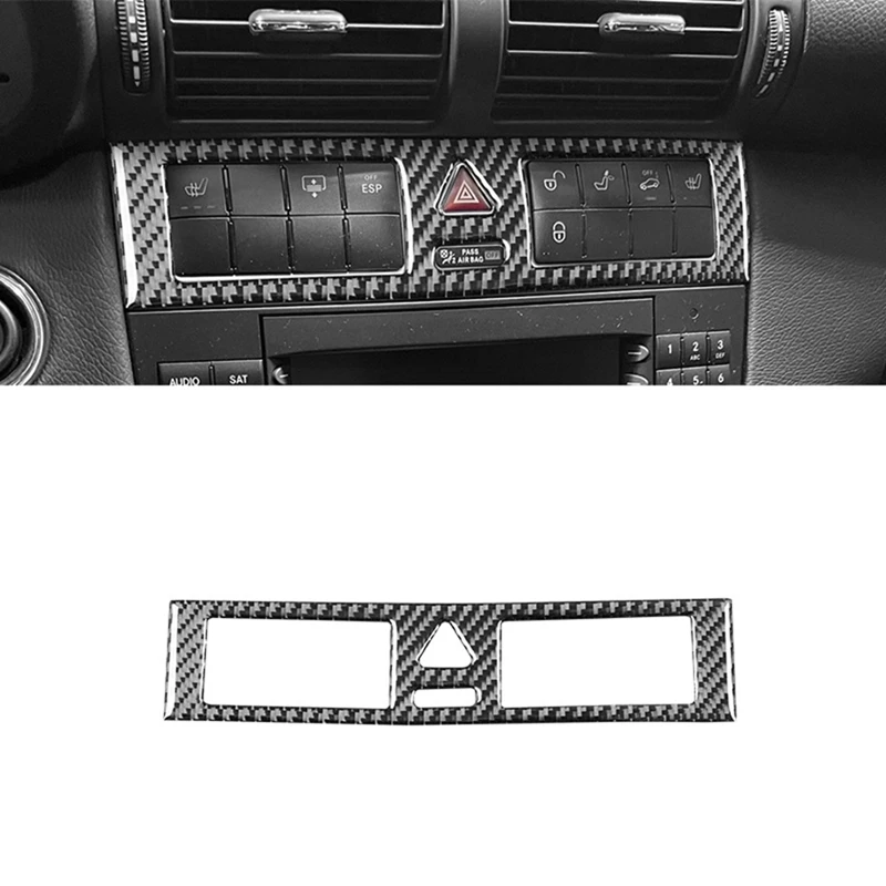 Углеродное волокно для Mercedes Benz C Class W203 2005-2007, крышка панели аварийного освещения автомобиля, аксессуары для интерьера
Углеродное волокно для Mercedes Benz C Class W203 2005-2007, крышка панели аварийного освещения автомобиля, аксессуары для интерьера