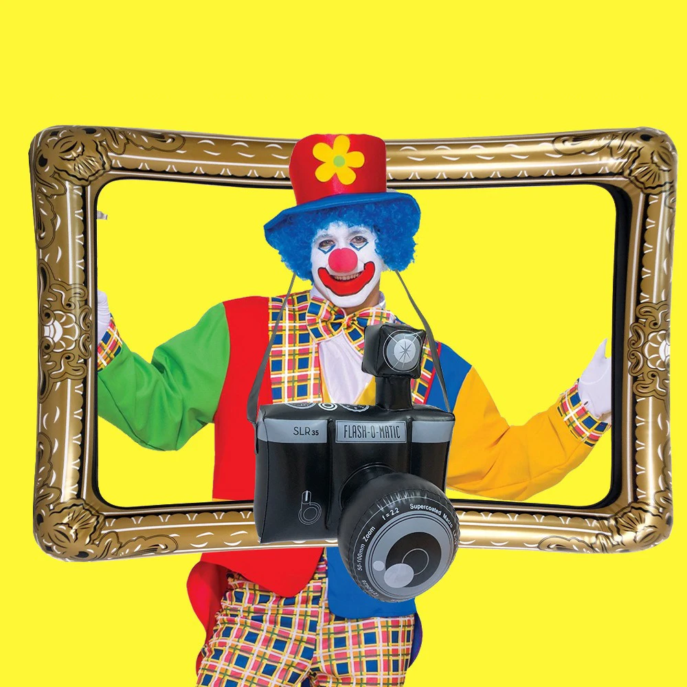 PVC Inflatable Camera Frame Set Children's Stage Performance Props Interactive Toy Shooting Inflatable Camera Set
PVC Inflatable Camera Frame Set Children's Stage Performance Props Interactive Toy Shooting Inflatable Camera Set