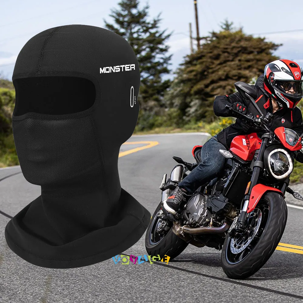 Neck Full Face Mask Windproof Dustproof Face Shield For Ducati Monster 600 620 696 796 797 821 1200R 1100 Motorcycle Accessories
Neck Full Face Mask Windproof Dustproof Face Shield For Ducati Monster 600 620 696 796 797 821 1200R 1100 Motorcycle Accessories