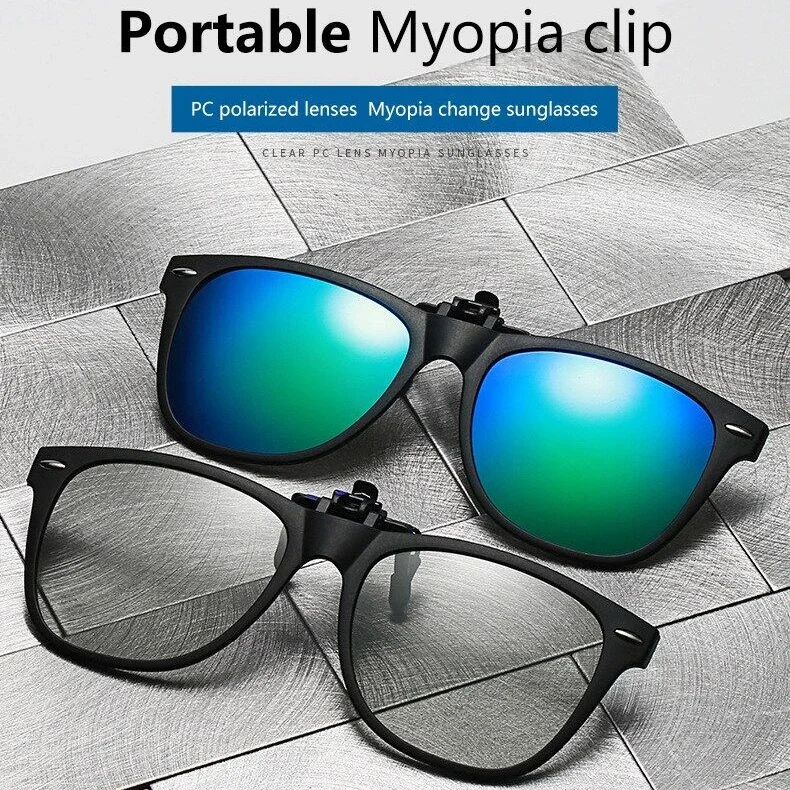 Mirror Flip Up Clip on Polarized Sunglasses Men Clips Photochromic Sun Glasses Driving Fishing Eyewear Night Vision Lens Glasses
Mirror Flip Up Clip on Polarized Sunglasses Men Clips Photochromic Sun Glasses Driving Fishing Eyewear Night Vision Lens Glasses