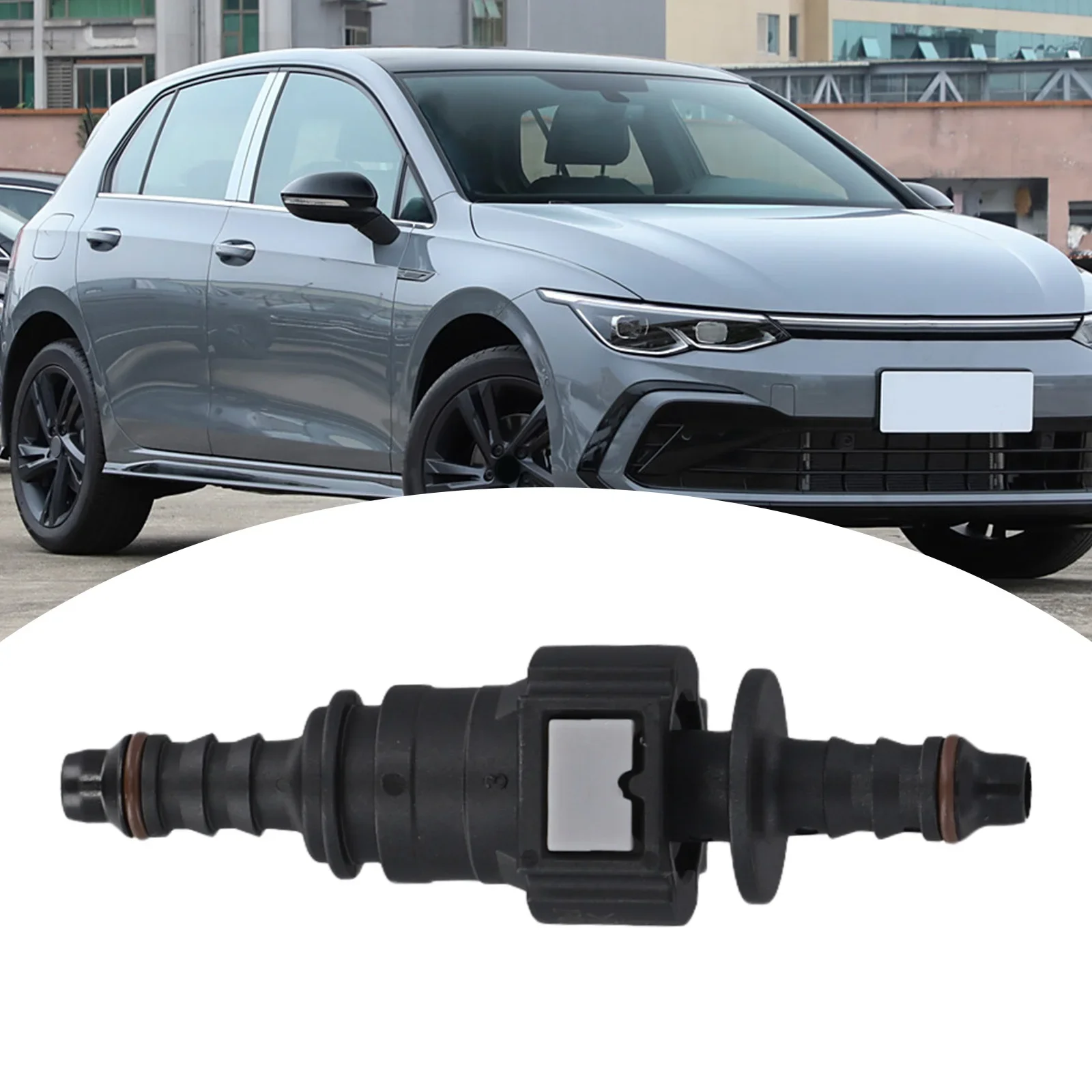 Quick Disconnect Fuel Line Hose Connector For 5/16 Inch 8mm And 1/4 Inch 6.35mm Lines Black Nylon Straight Type Coupler
Quick Disconnect Fuel Line Hose Connector For 5/16 Inch 8mm And 1/4 Inch 6.35mm Lines Black Nylon Straight Type Coupler