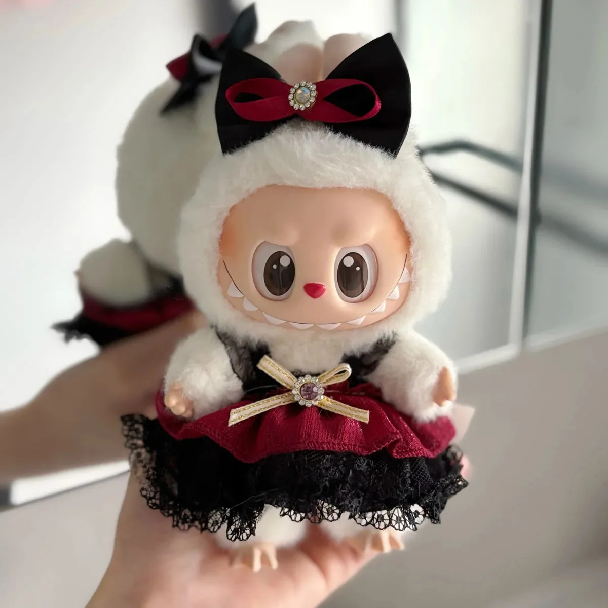 17cm Labubu Plush Pendant Korean Kpop Labubu Idol Clothing Accessories Princess Style Bow Dress Cartoon Cute Idol Outfitset Gift
17cm Labubu Plush Pendant Korean Kpop Labubu Idol Clothing Accessories Princess Style Bow Dress Cartoon Cute Idol Outfitset Gift