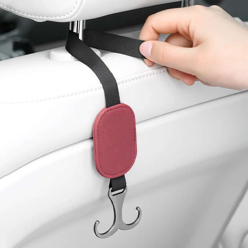 1Pc Universal Headrest Hook Hanger, 20KG Heavy Duty Suede Metal, Car Seat Back Storage Holder for Bag Handbag Purse
1Pc Universal Headrest Hook Hanger, 20KG Heavy Duty Suede Metal, Car Seat Back Storage Holder for Bag Handbag Purse