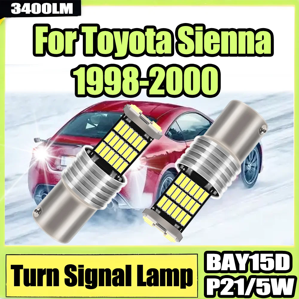 2 шт. 6000K белый 1157 BAY15D P21/5W супер яркий стоп-сигнал 3400LM Plug and Play автомобильные фары для Toyota Sienna 1998 1999 2000
2 шт. 6000K белый 1157 BAY15D P21/5W супер яркий стоп-сигнал 3400LM Plug and Play автомобильные фары для Toyota Sienna 1998 1999 2000