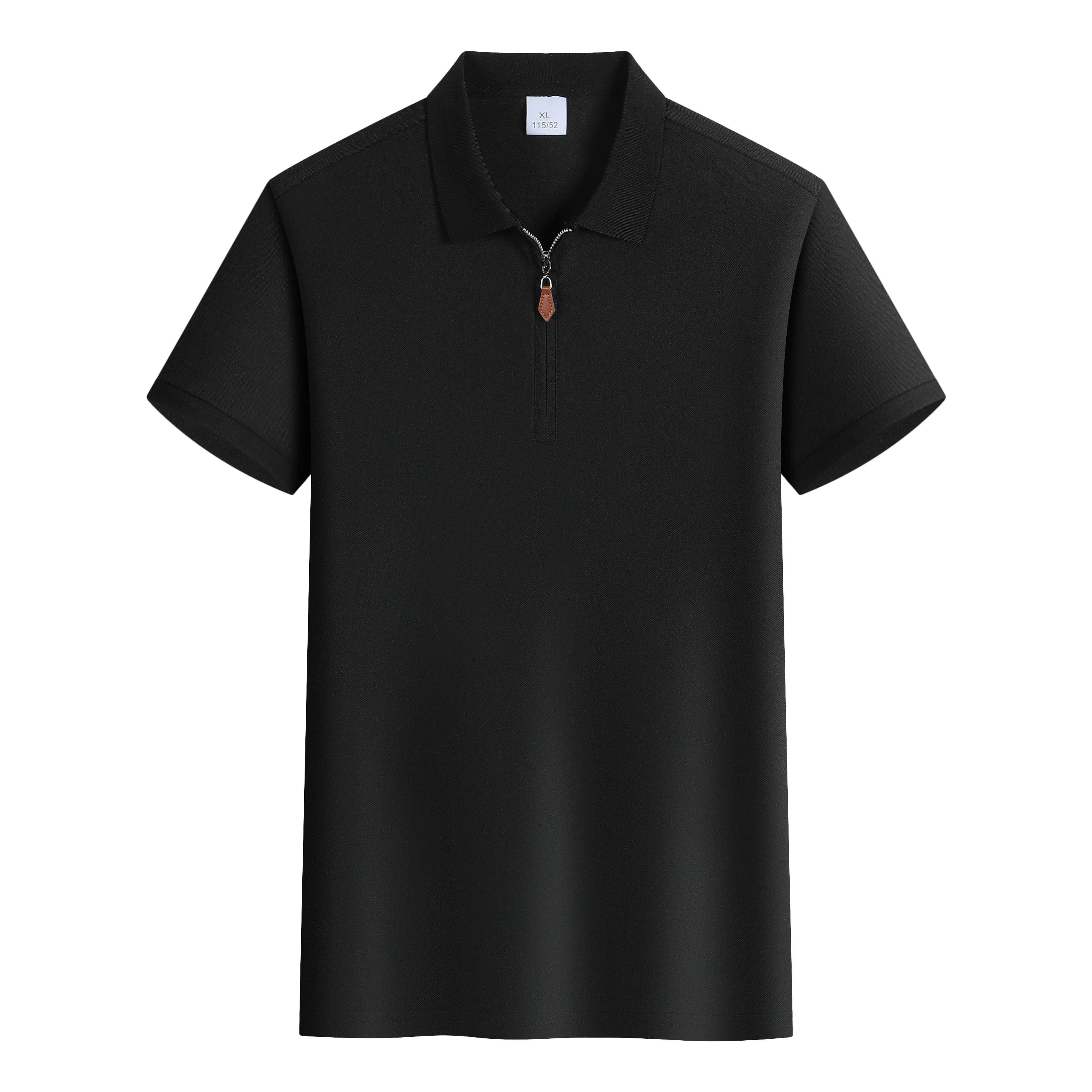 New Men's Business Casual Zipper Short Sleeve Solid Color Polo Shirt Fashionable Warm Comfortable Four Seasons Versatile Top
New Men's Business Casual Zipper Short Sleeve Solid Color Polo Shirt Fashionable Warm Comfortable Four Seasons Versatile Top