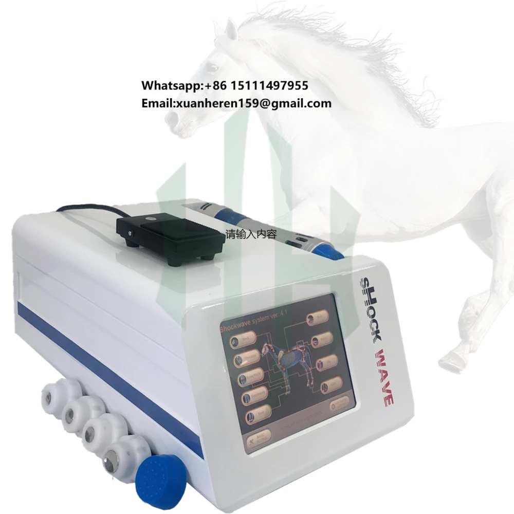 Extracorporeal Shock Wave Therapy Equipment Equine Shockwave Machine
Extracorporeal Shock Wave Therapy Equipment Equine Shockwave Machine