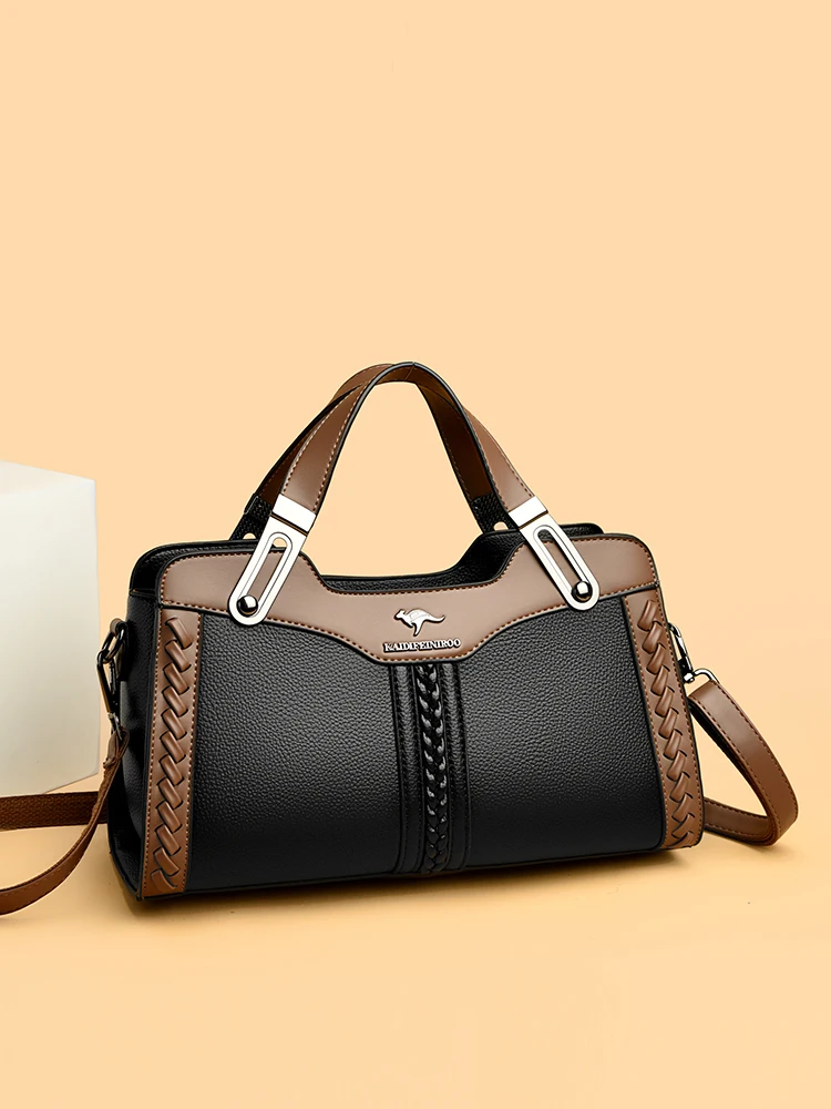 Leather Handbag Large Capaci Single oulder Crossbody Bag for Middle-Aged Women Faionable Mom Bag Versatile Busin Lad...
Leather Handbag Large Capaci Single oulder Crossbody Bag for Middle-Aged Women Faionable Mom Bag Versatile Busin Lad...