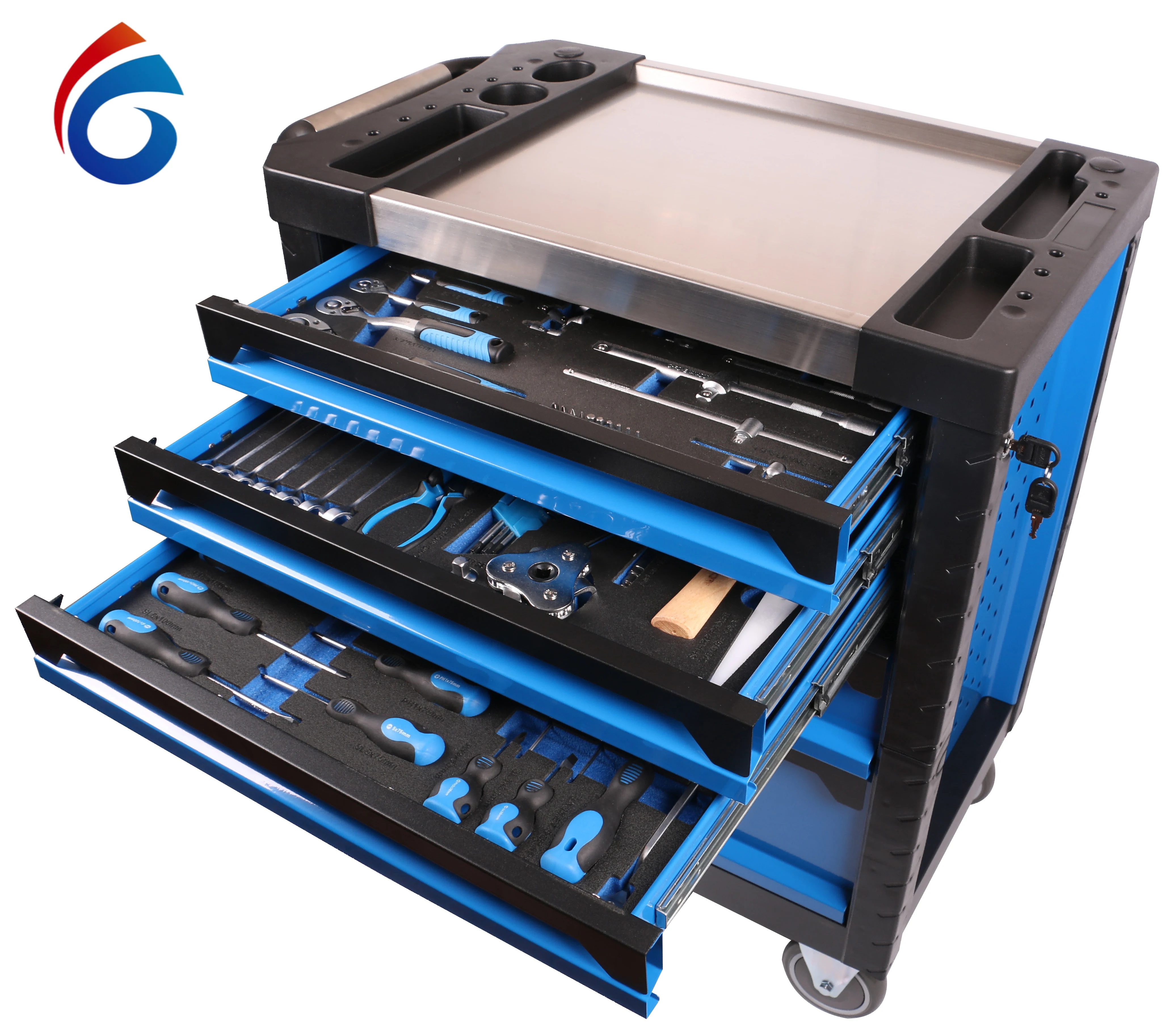 New Arrival Professional Garage Mechanical Tool Box Roller Cabinet Kraft Tool Trolley Workshop Hand Tools
New Arrival Professional Garage Mechanical Tool Box Roller Cabinet Kraft Tool Trolley Workshop Hand Tools