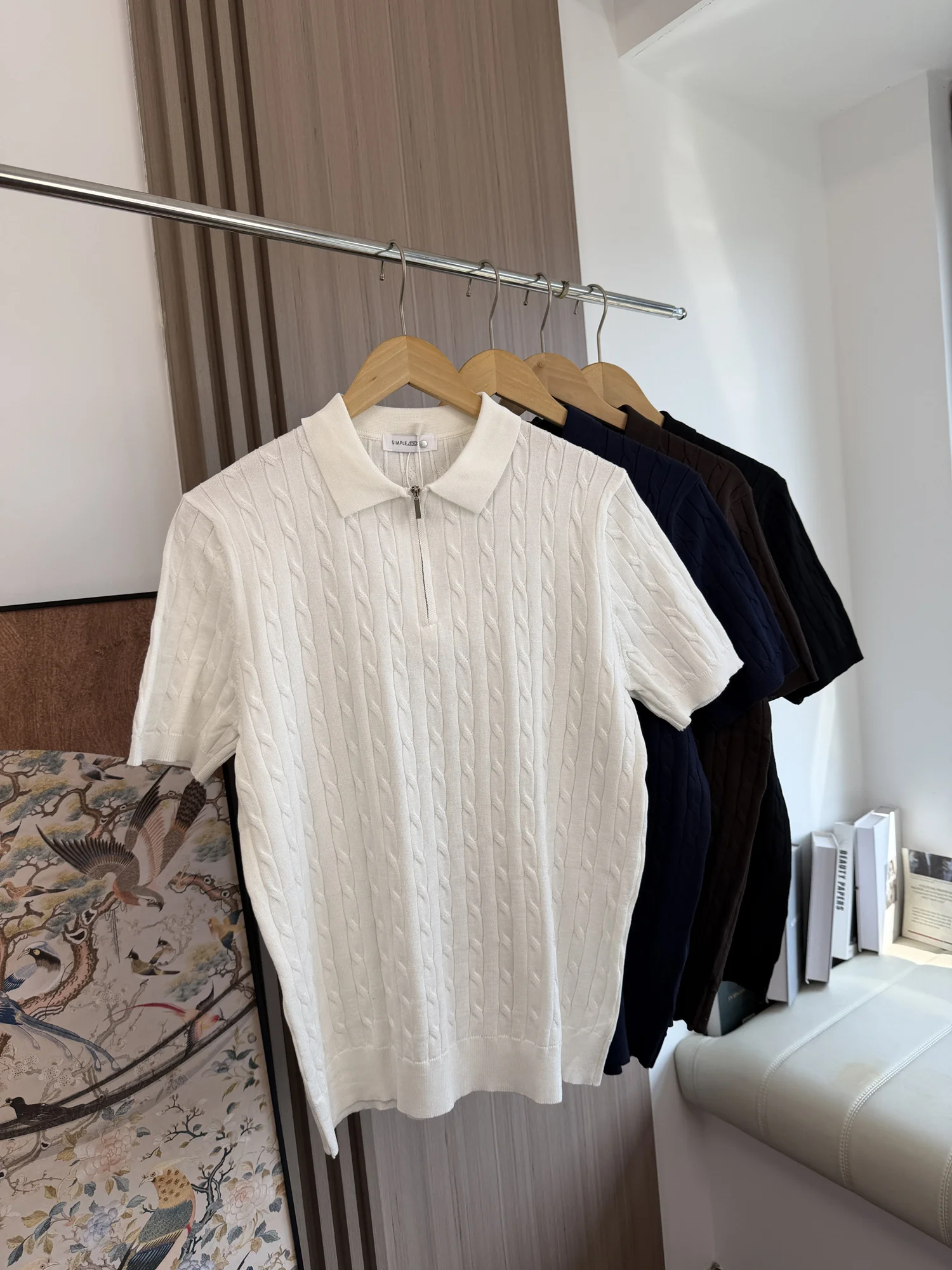Line Men's Summer Casual Shirt Half Zipper Short Sleeve Comfortable Soft Fashion Urban Style Commute Wear
Line Men's Summer Casual Shirt Half Zipper Short Sleeve Comfortable Soft Fashion Urban Style Commute Wear