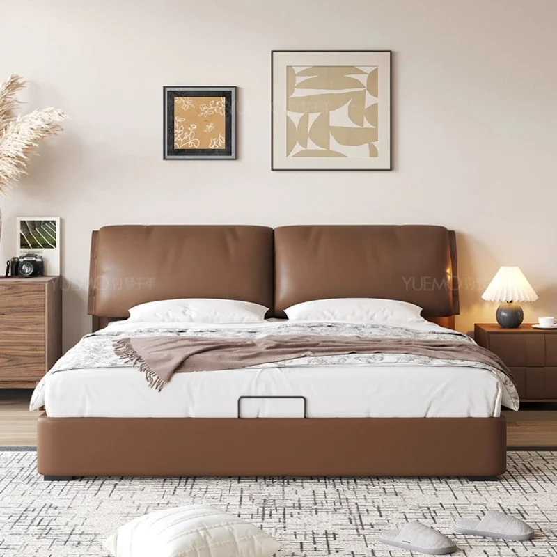 Modern Simple Bed Wedding Light Luxury Romantic Art Designer Bed Aesthetics Unique Sleeping Double Bed Lounge Suite Furniture
Modern Simple Bed Wedding Light Luxury Romantic Art Designer Bed Aesthetics Unique Sleeping Double Bed Lounge Suite Furniture
