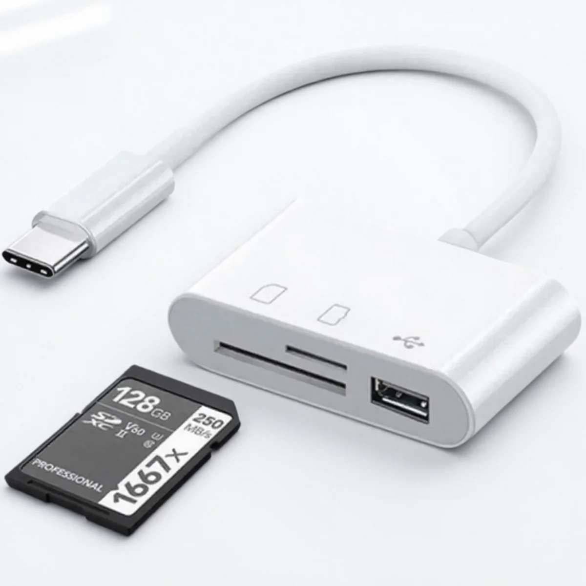 3в1 USB OTG SD TF адаптер для чтения карт высокоскоростная передача данных для MacBook Pro ноутбука ПК камера мобильные телефоны
3в1 USB OTG SD TF адаптер для чтения карт высокоскоростная передача данных для MacBook Pro ноутбука ПК камера мобильные телефоны