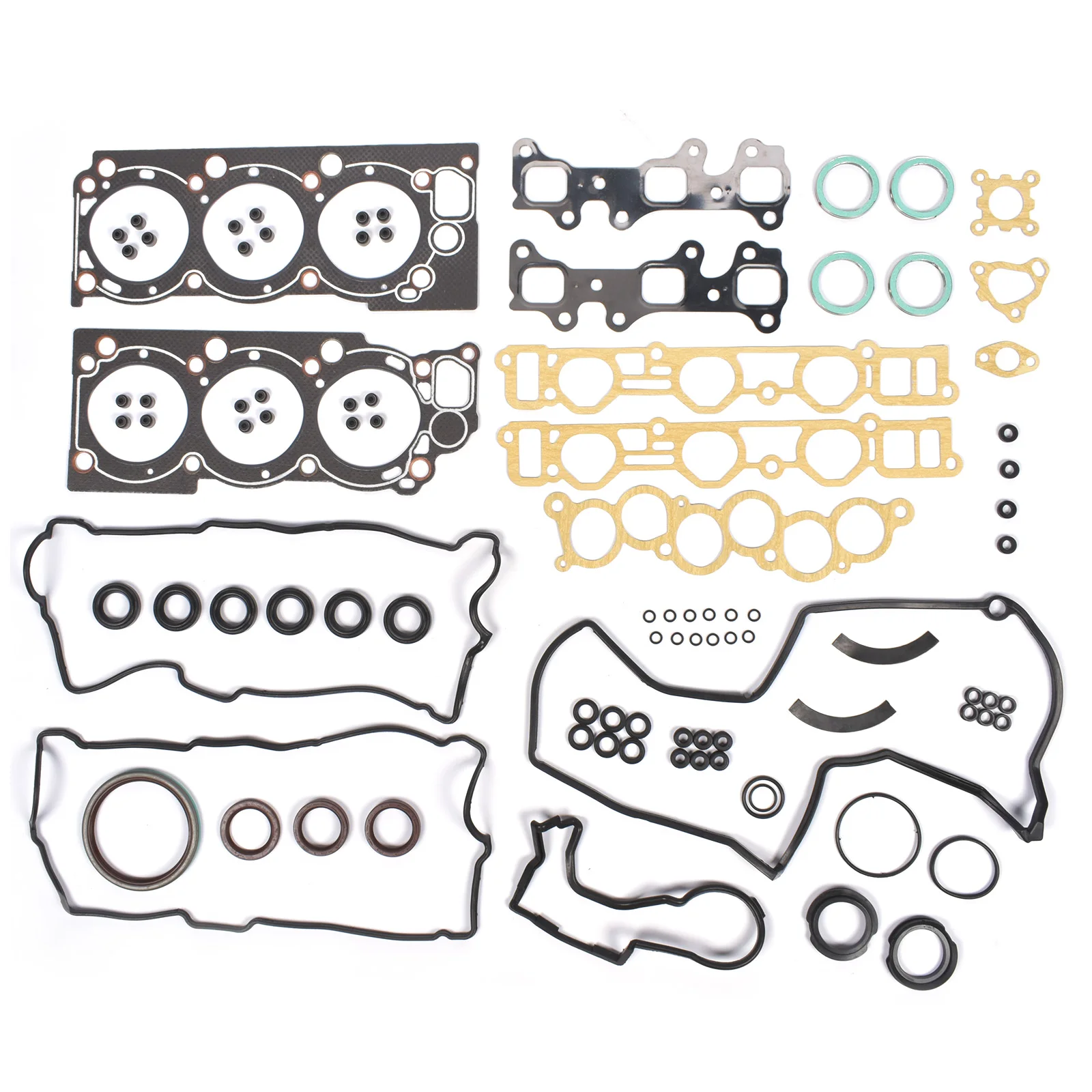 AP01 Head Gasket Set & Seals for Toyota Pick-Up 4Runner T-100 3.0L V6 GAS 3VZE Engine
AP01 Head Gasket Set & Seals for Toyota Pick-Up 4Runner T-100 3.0L V6 GAS 3VZE Engine