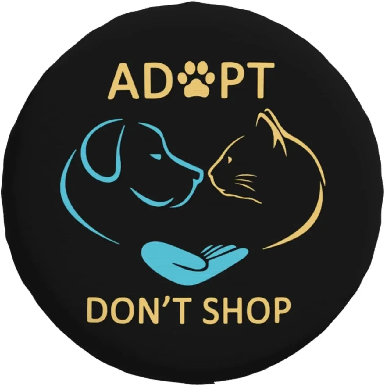 Adopt Don't Shop Animal Rescue Cubierta neumático repuesto Protectores ruedas A prueba agua A prueba polvo Apto p
Adopt Don't Shop Animal Rescue Cubierta neumático repuesto Protectores ruedas A prueba agua A prueba polvo Apto p